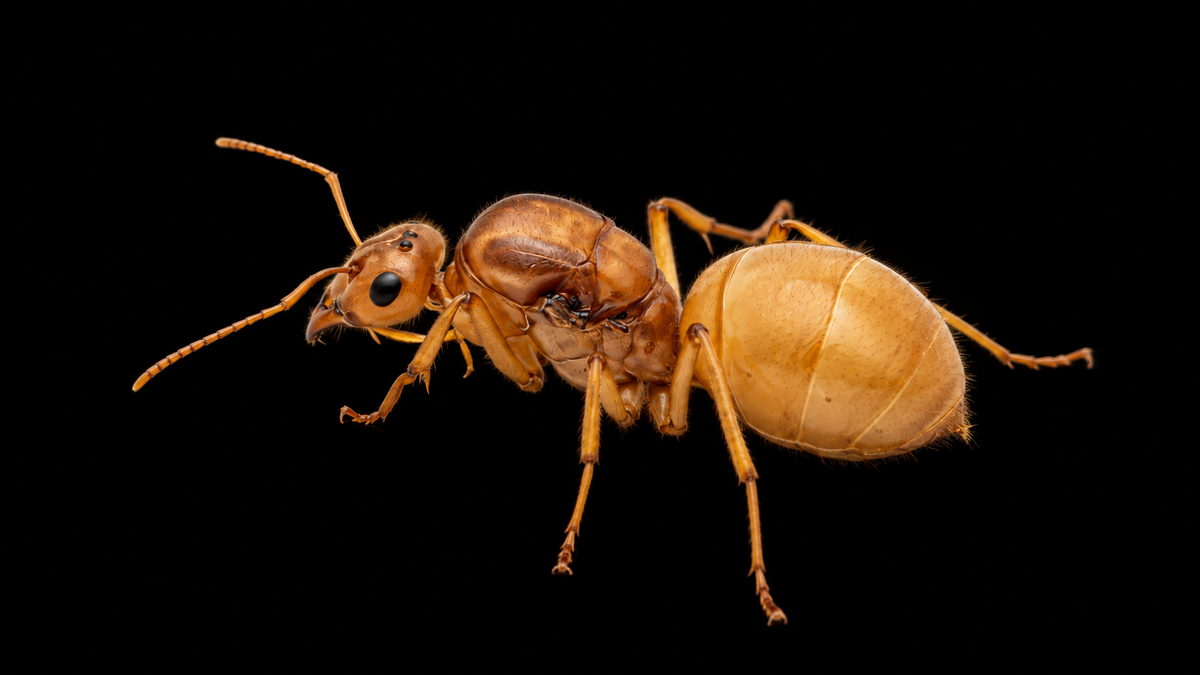 Giant Amber Honeypot Ant- Myrmecocystus Mexicanus-01 (AZ)